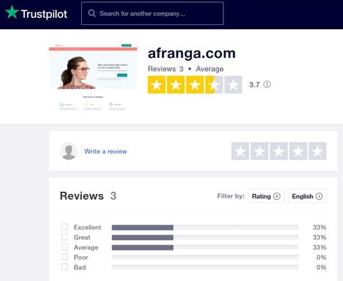 opiniones afranga